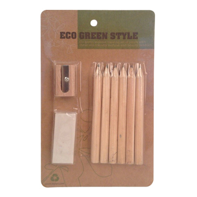 Eco friendly stationery set
